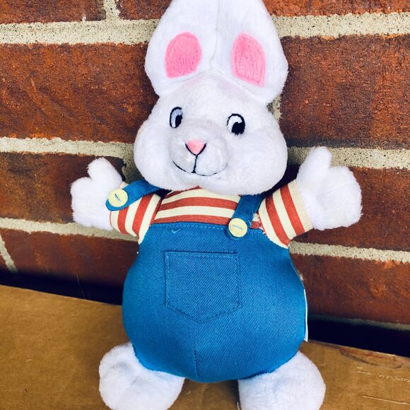 Max & Ruby Max Plush 10.5" Nick Jr Bunny Doll Stuffed Animal Toy Nickelodeon - Picture 2 of 3